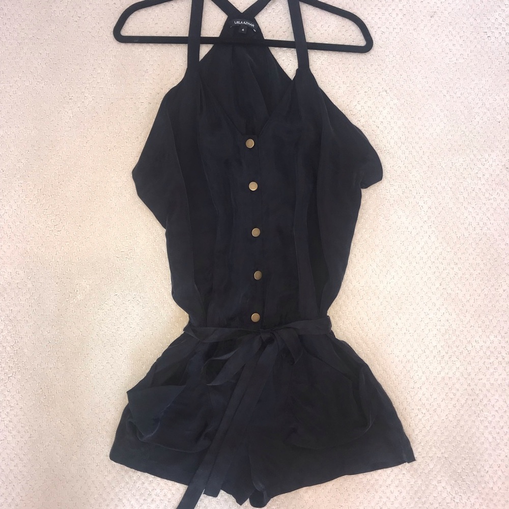 Like new, worn once-Super Cute romper!